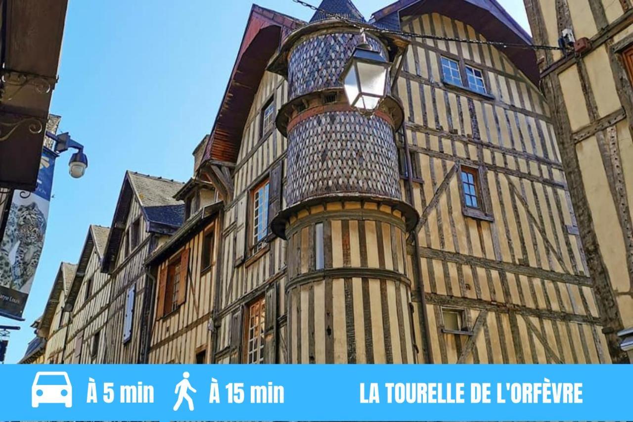 特鲁瓦Joli Studio Meuble Tout Equipe Hyper Centre Wifi公寓 外观 照片